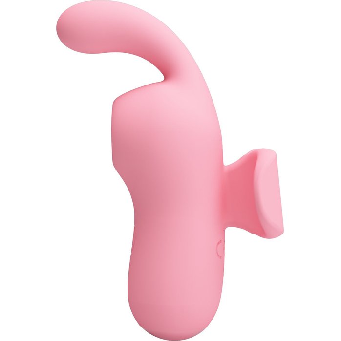 Розовый клиторальный стимулятор Magic Fairy - Pretty Love. Фотография 3.