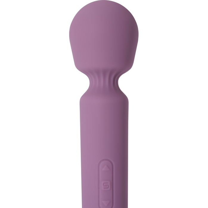 Сиреневый wand-массажер Mini Emma Neo - 14 см. Фотография 8.