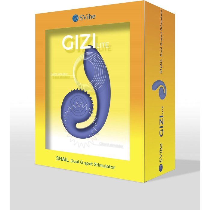 Синий инновационный вибратор SVibe Gizi Lite. Фотография 5.