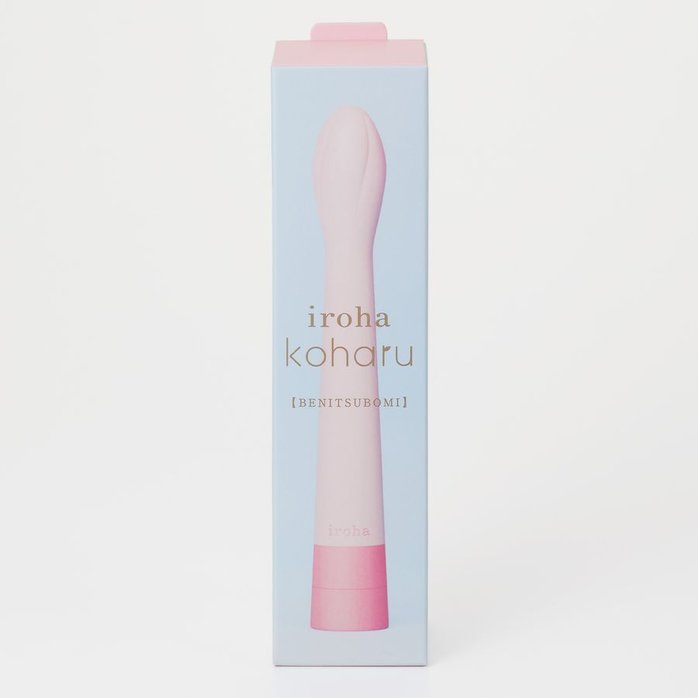 Розовый вибратор Iroha Koharu Benitsubomi - 16 см - IROHA Vibrators. Фотография 4.