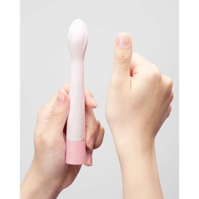 Розовый вибратор Iroha Koharu Benitsubomi - 16 см - IROHA Vibrators. Фотография 8.