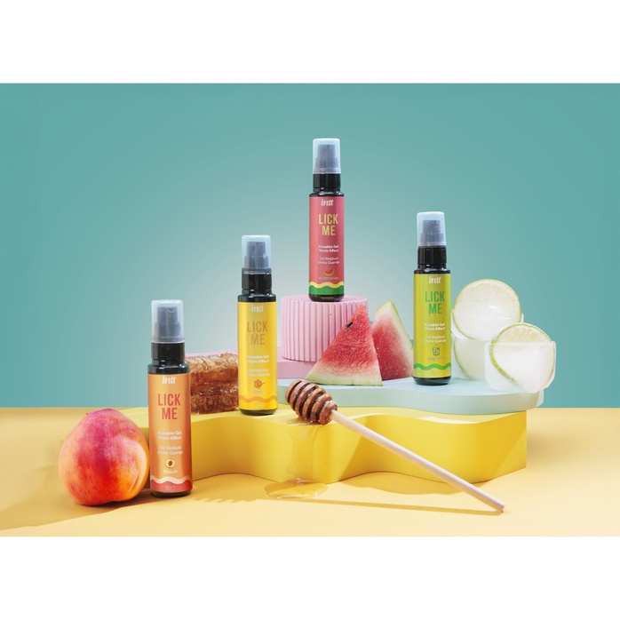 Гель Lick Me с согревающим эффектом и ароматом персика - 50 мл. Фотография 3.