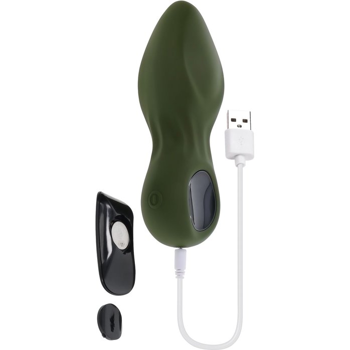 Анальный вибростимулятор My Secret Garden - 14,6 см. Фотография 5.