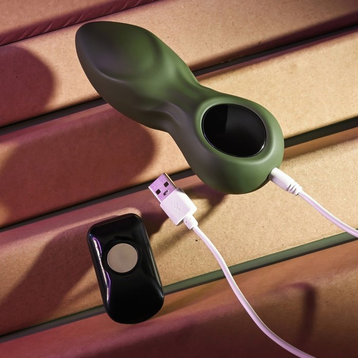 Анальный вибростимулятор My Secret Garden - 14,6 см. Фотография 8.