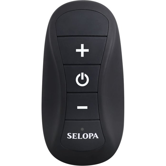 Черная анальная вибропробка с пультом ДУ Black Beauty - 11,3 см. Фотография 5.