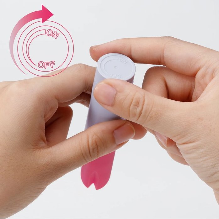 Мини-вибратор в форме помады Iroha Stick Hamanasu - IROHA Vibrators. Фотография 5.