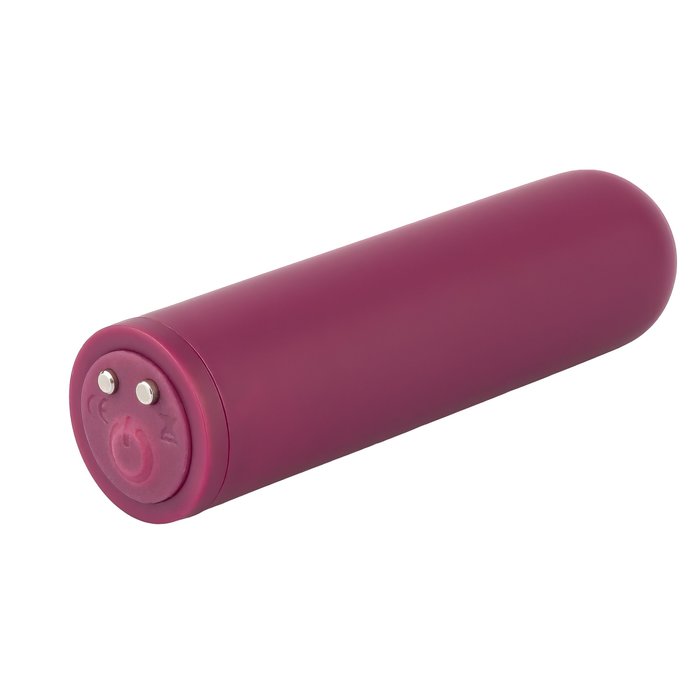 Сливовая вибропуля Java - 7,8 см - Sunset. Фотография 3.