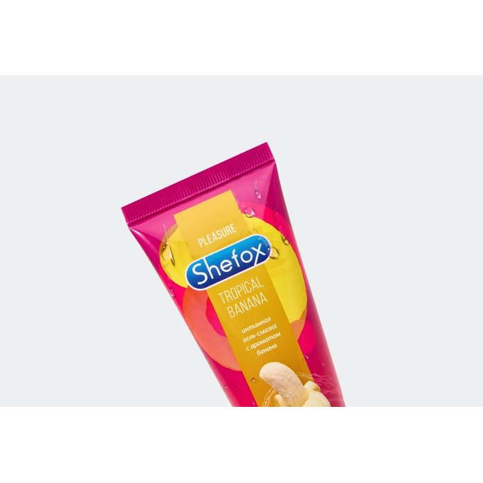 Интимная гель-смазка Shefox «Тропический банан» - 50 мл. Фотография 11.