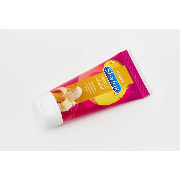 Интимная гель-смазка Shefox «Тропический банан» - 50 мл. Фотография 9.