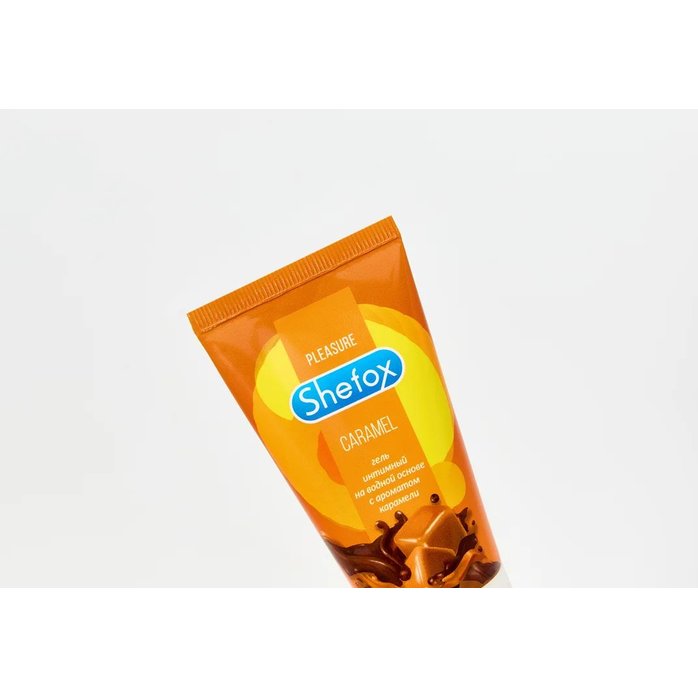 Интимная гель-смазка Shefox «Карамель» - 50 мл. Фотография 6.