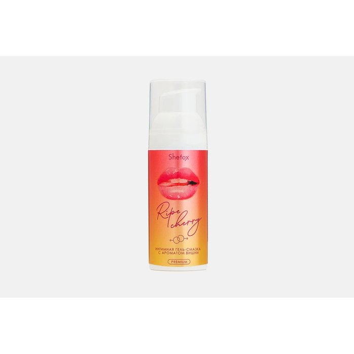 Интимная гель-смазка Shefox Premium «Спелая вишня» - 50 мл. Фотография 6.