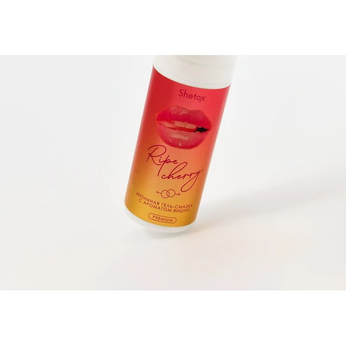 Интимная гель-смазка Shefox Premium «Спелая вишня» - 50 мл. Фотография 9.