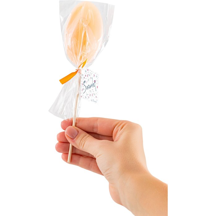 Леденец в форме вагины со вкусом бейлиз - 50 гр. Фотография 4.