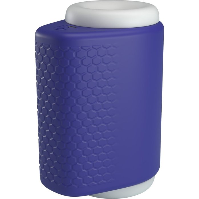 Синий автоматический вибромастурбатор Dj Lady - Pretty Love. Фотография 5.