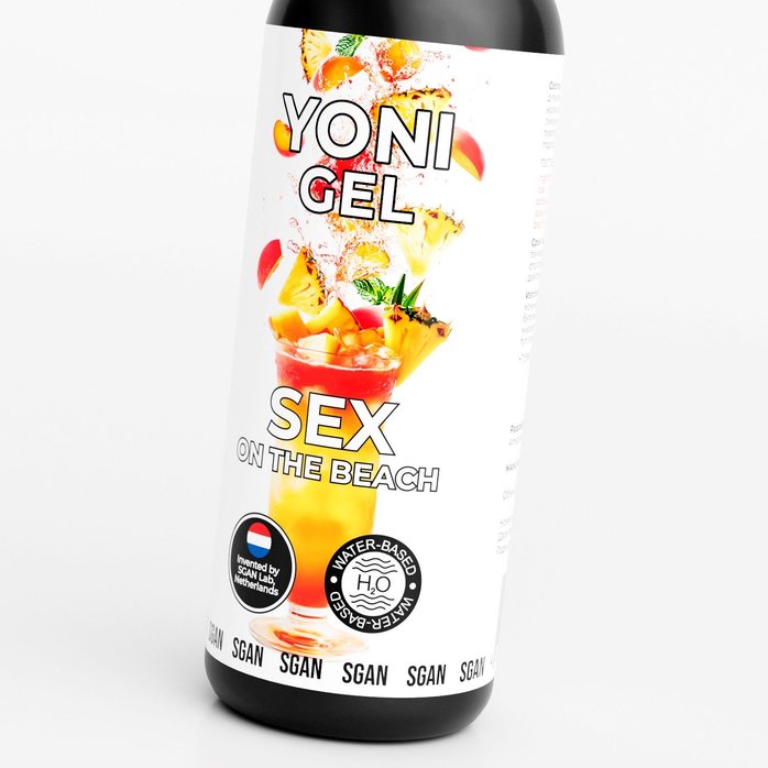 Лубрикант для орального секса SGAN со вкусом коктейля «Секс на пляже» - 100 мл. Фотография 3.