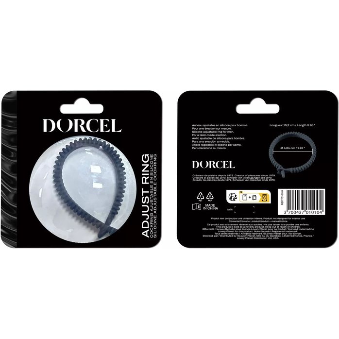 Эрекционное кольцо с регулировкой Adjust Ring. Фотография 2.