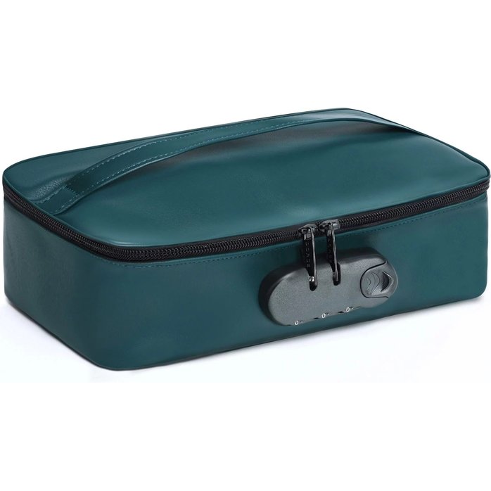 Зеленая сумочка для хранения игрушек Discreet Box