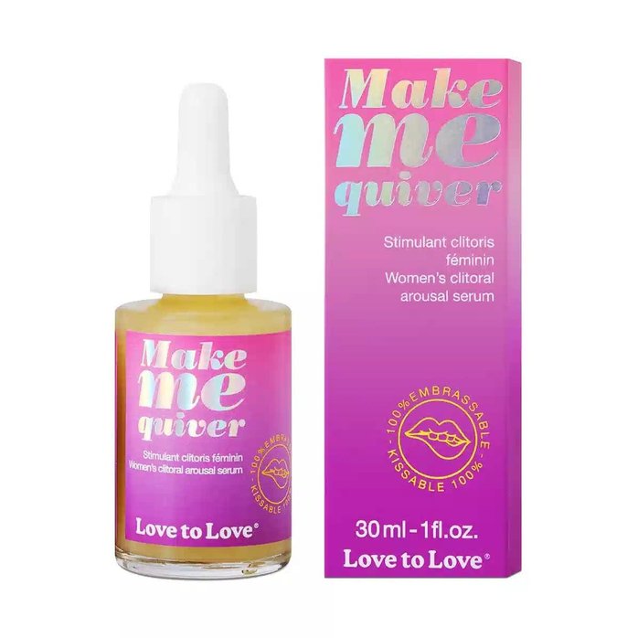 Возбуждающие капли для клитора Make Me Quiver - 30 мл