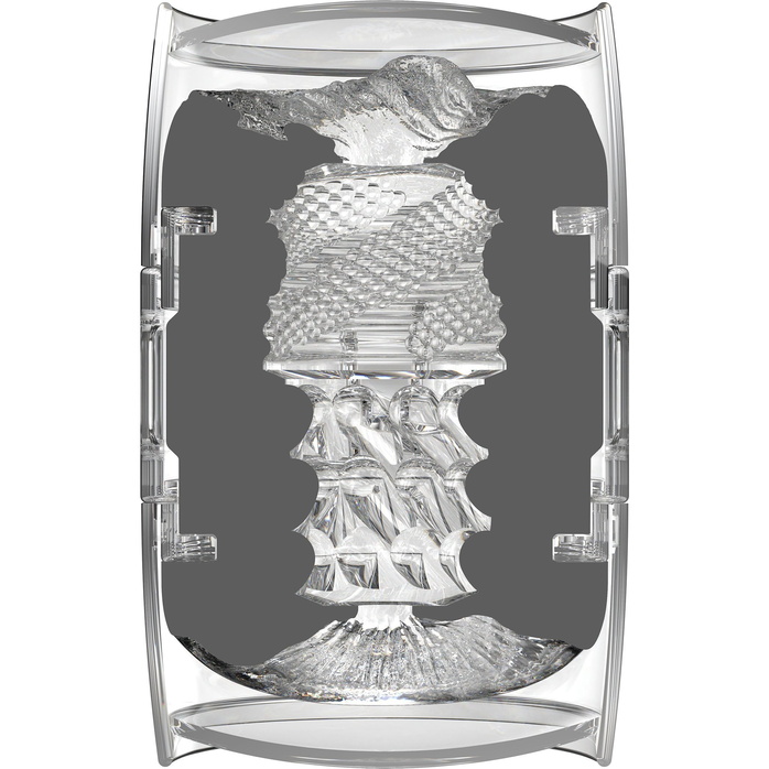 Прозрачный двусторонний мастурбатор Fleshlight Quickshot Mia Malkova. Фотография 3.