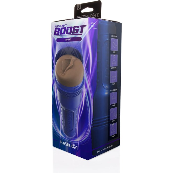 Мастурбатор-вагина Fleshlight Boost Bang. Фотография 2.