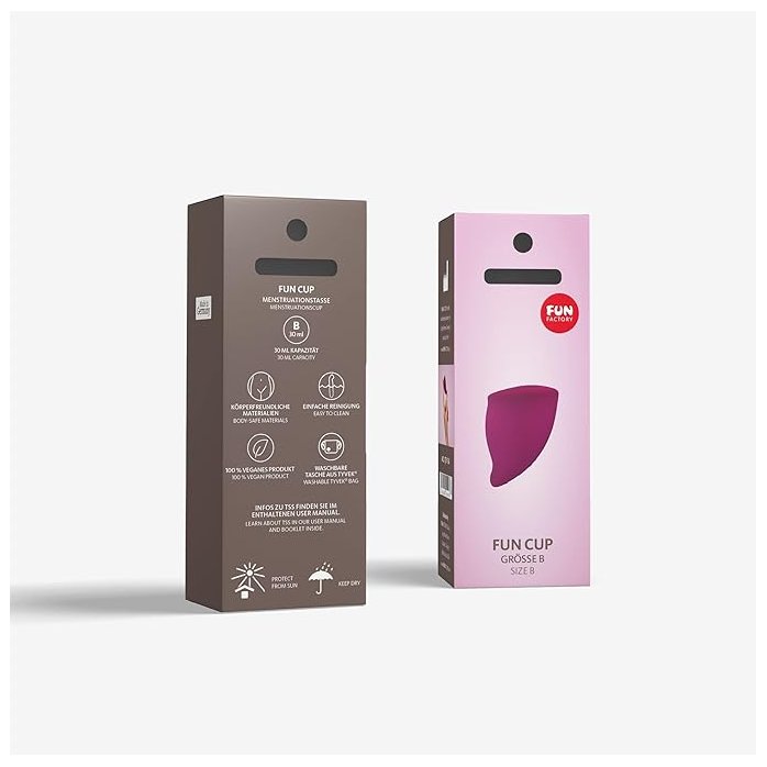 Менструальная чаша Fun Cup Size B. Фотография 4.