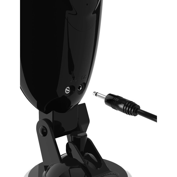 Мастурбатор-вагина с вибрацией Dirty Talk Starter Stroker - PDX Elite. Фотография 4.