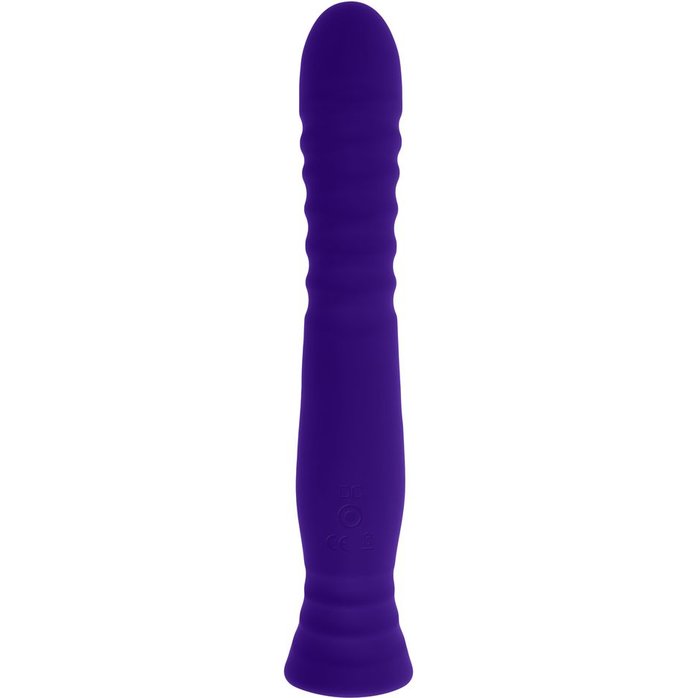 Фиолетовый вибростимулятор Trixxxie - 22,2 см. Фотография 5.