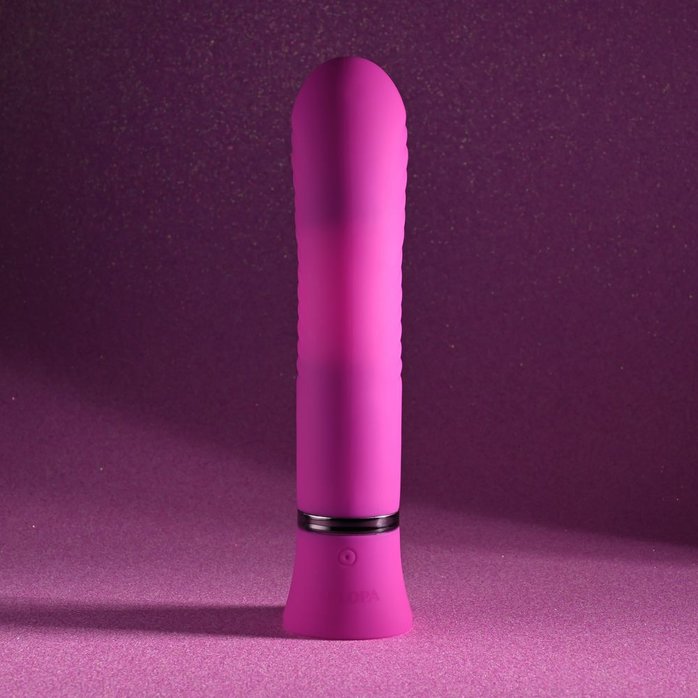 Розовый вибростимулятор-кролик Next Wave - 16,3 см. Фотография 8.