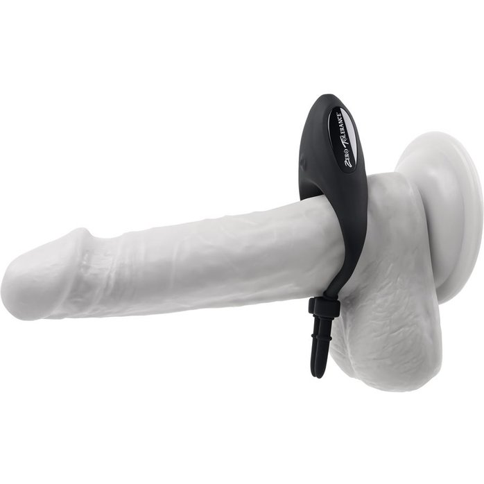 Черное эрекционное вибролассо Perfect Fit. Фотография 4.