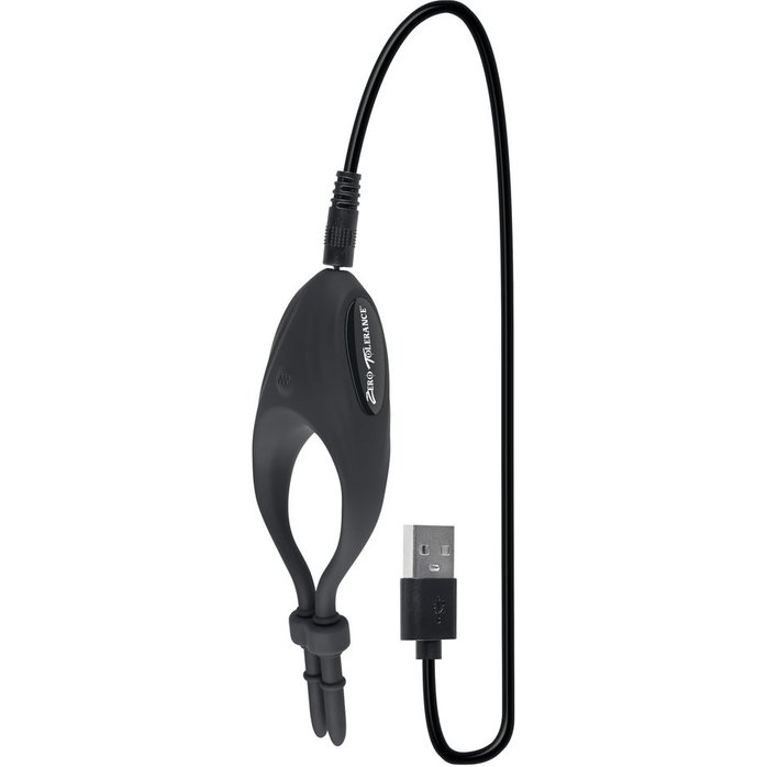 Черное эрекционное вибролассо Perfect Fit. Фотография 5.