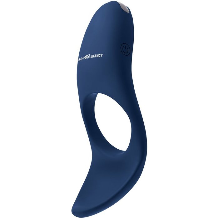 Синее эрекционное виброкольцо Cup ’Em. Фотография 3.