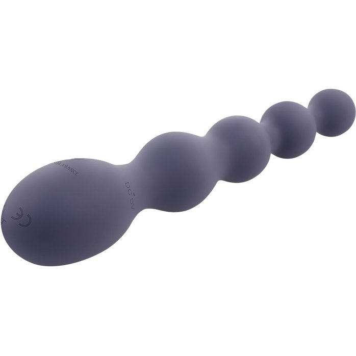 Серый вибростимулятор Rumpy Bumpy - 17,5 см. Фотография 4.