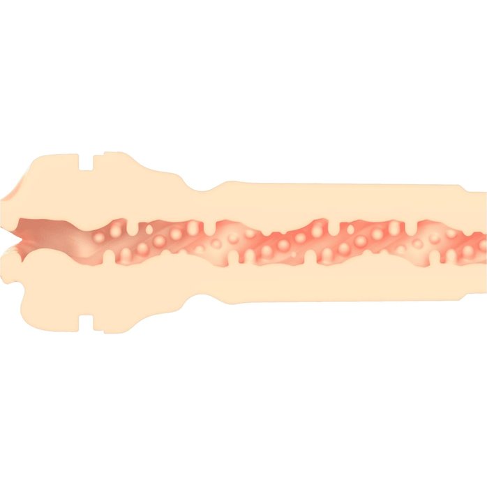 Телесный мастурбатор-ротик Feel Stroker Mouth. Фотография 3.