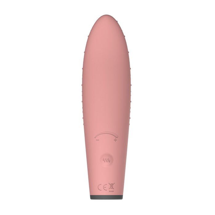 Розовый мини-вибратор с сенсорным управлением Lumi - Sensora. Фотография 2.