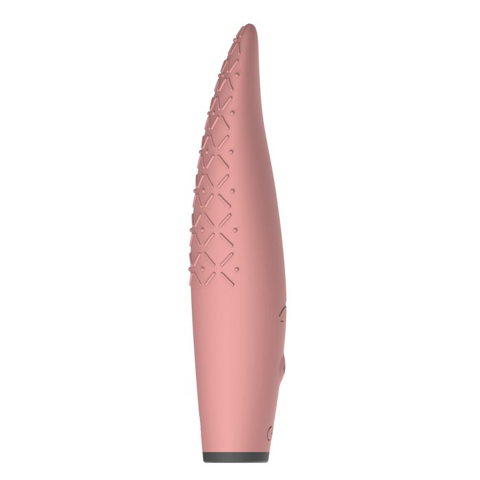 Розовый мини-вибратор с сенсорным управлением Lumi - Sensora