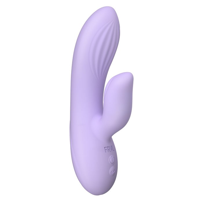 Сиреневый вибратор-кролик Hippo - 17 см - Sensora