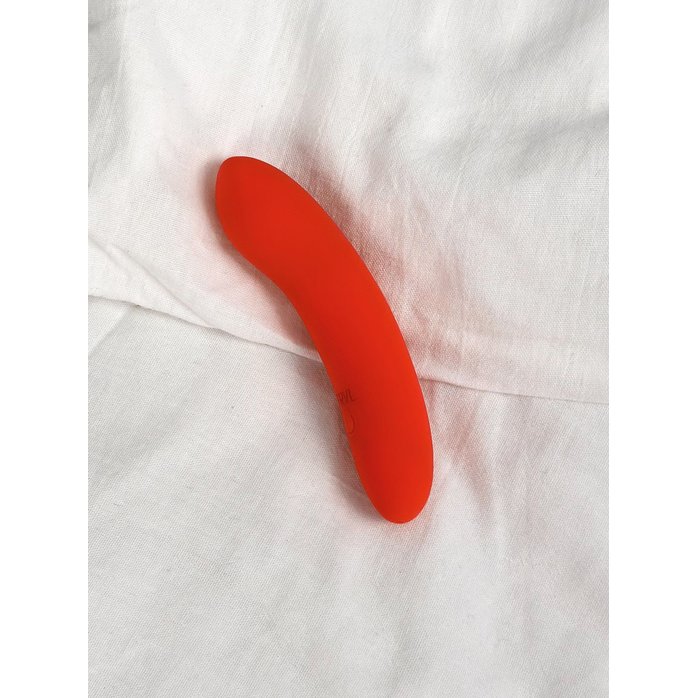 Коралловый мини-вибратор Atom - 11,5 см - Sensora. Фотография 4.