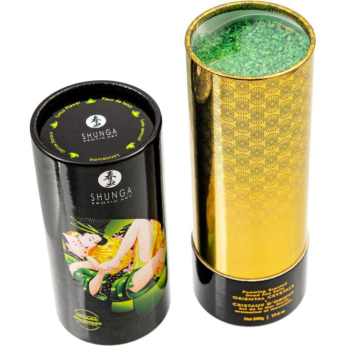 Соль Мёртвого моря для ванны Oriental Crystals «Цветок лотоса» - 500 гр. Фотография 4.