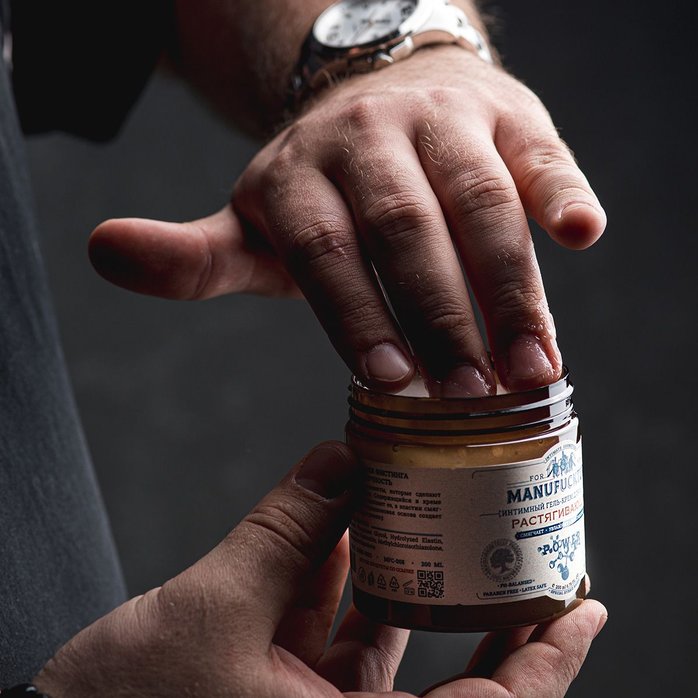 Растягивающий интимный гель-крем для фистинга с коллагеном - 200 мл. Фотография 11.