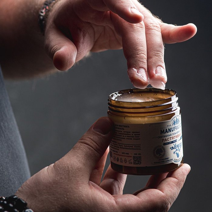 Растягивающий интимный гель-крем для фистинга с коллагеном - 200 мл. Фотография 10.