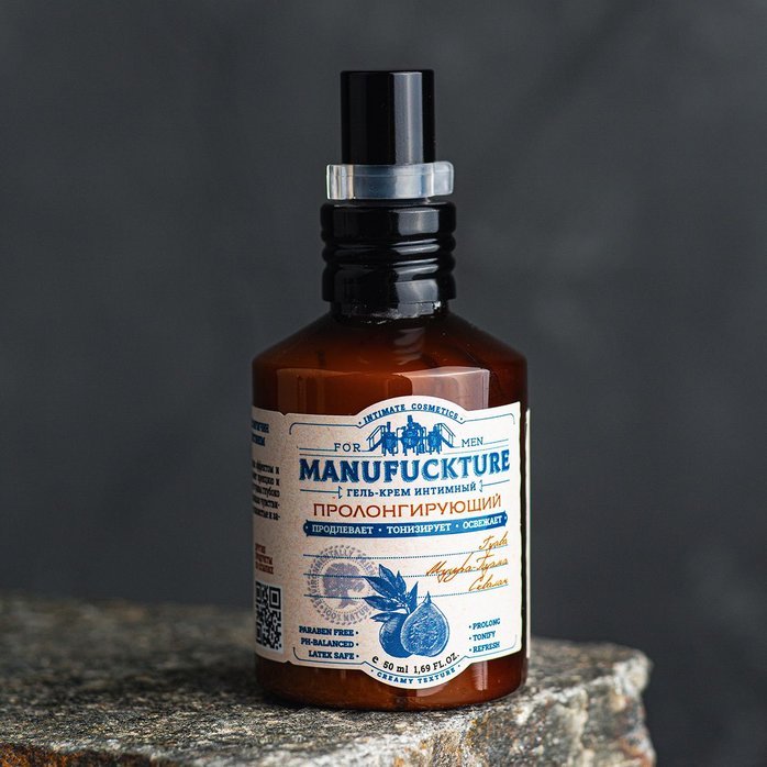 Интимный гель-крем для мужчин с пролонгирующим действием - 50 мл. Фотография 3.