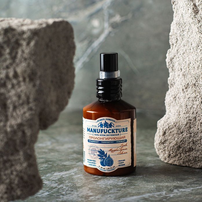 Интимный гель-крем для мужчин с пролонгирующим действием - 50 мл. Фотография 4.