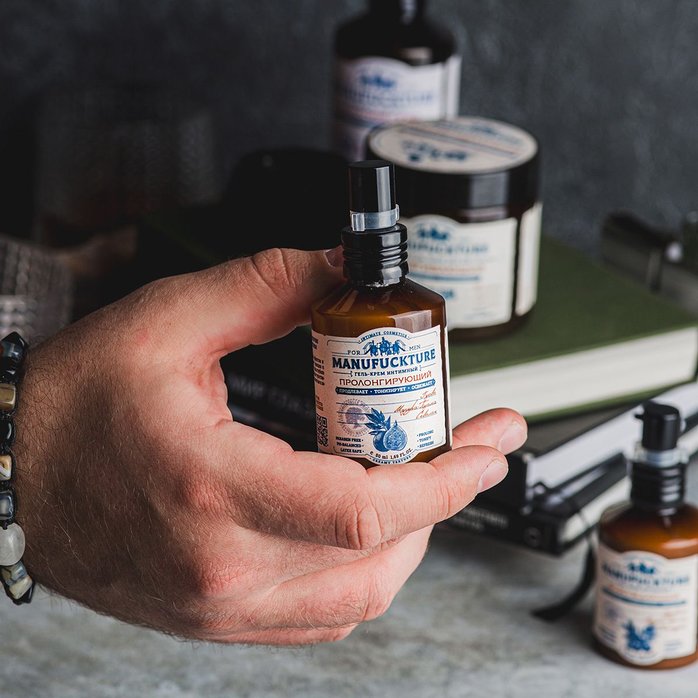 Интимный гель-крем для мужчин с пролонгирующим действием - 50 мл. Фотография 7.