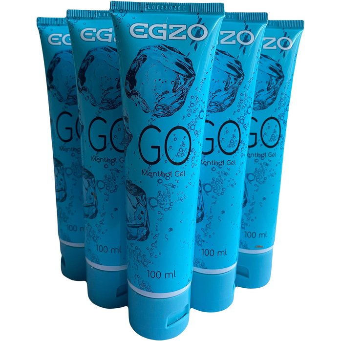 Набор из 5 пролонгирующих лубрикантов на водной основе Egzo Go (по 100 мл.)