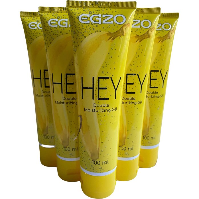 Набор из 5 анальных лубрикантов на водной основе Egzo Hey (по 100 мл.)