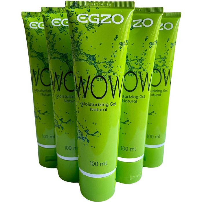 Набор из 5 универсальных лубрикантов на водной основе Egzo Wow (по 100 мл.)