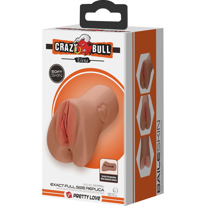Мастурбатор-вагина Elena - Crazy Bull. Фотография 8.