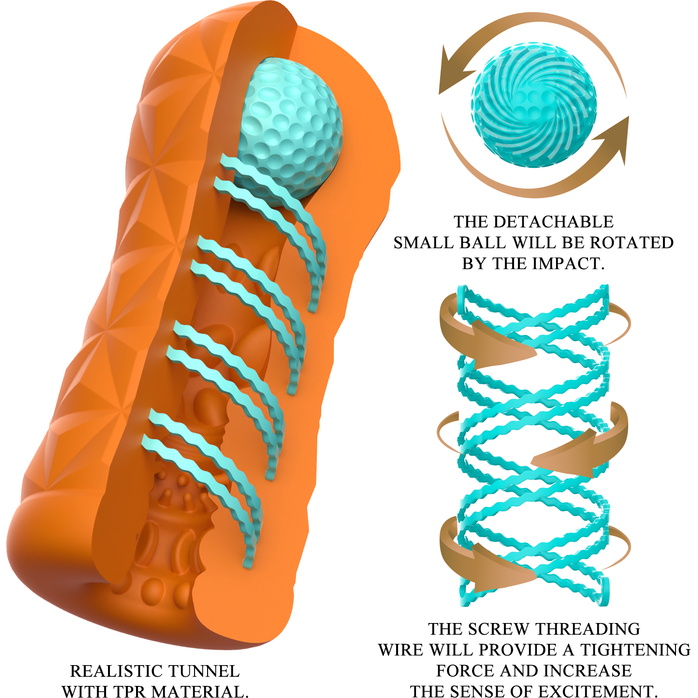 Набор из 15 мастурбаторов Victoria - Pretty Love. Фотография 4.