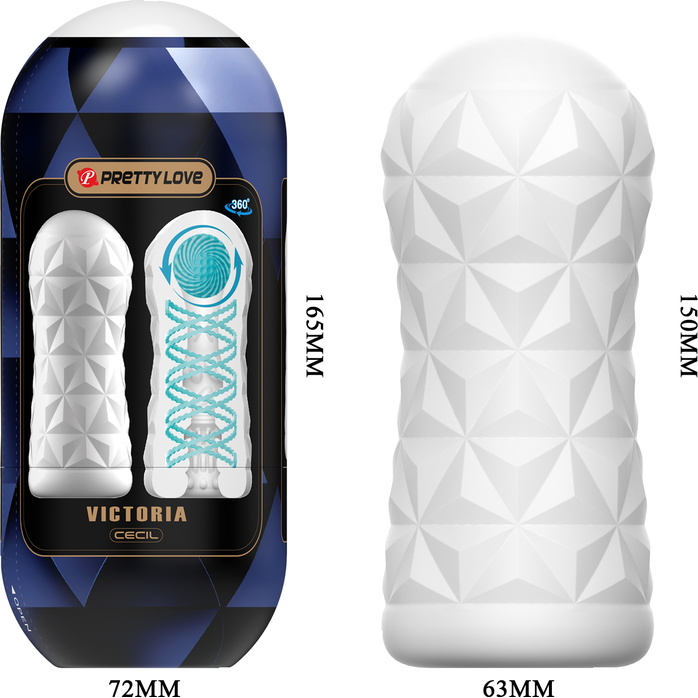 Набор из 15 мастурбаторов Victoria - Pretty Love. Фотография 9.