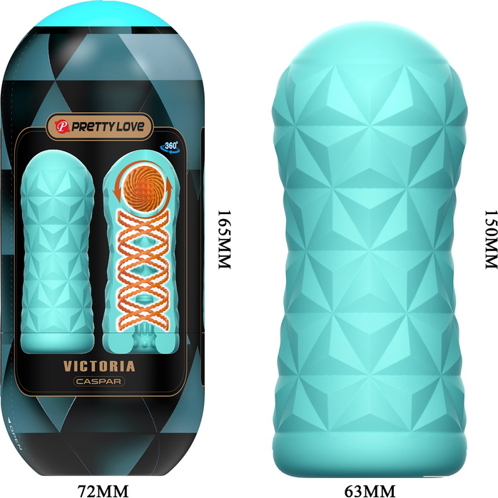 Набор из 15 мастурбаторов Victoria - Pretty Love. Фотография 10.